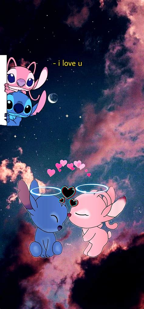 Share Cute Stitch And Angel Wallpaper In Cdgdbentre