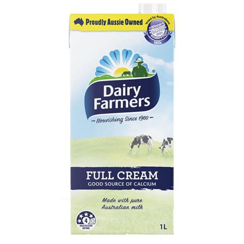 Dairy Farmers Uht Whole Milk 1l Winc