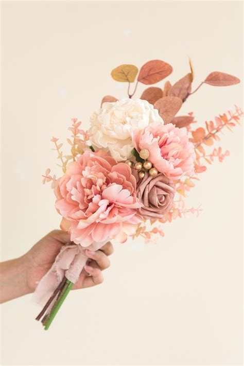 Make ling's moment your source for vintage wedding decorations. Artificial Flower Posy Bouquet (Set of 2) - 3 Colors ...