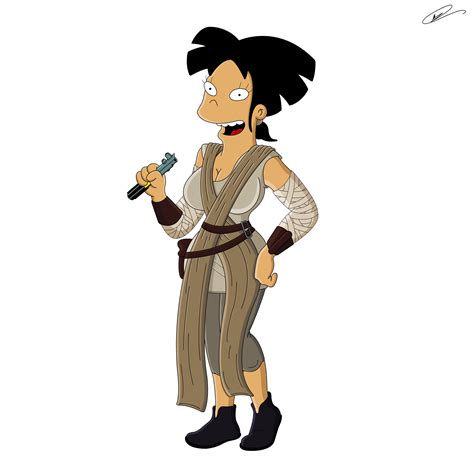 Amy Wong The Force Is Calling By Spider Matt On Deviantart