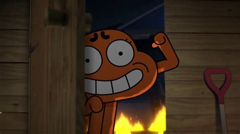 Darwin Trying To Tell Gumball The Backyards On Fire For 10 Hours Youtube