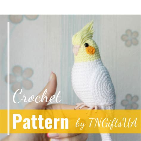 Crochet Parrot Diy Pattern Easy Tutorial Pdf Amigurumi Etsy