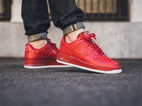 Gym Red Colors The Woven Nike Air Force 1 Low 07 Lv8