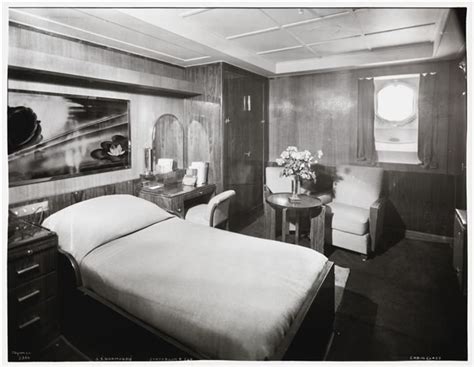 Ships Of Yore — A Series Of First Class Cabins Of The Normandie