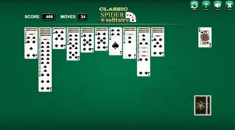 Play Classic Spider Solitaire Free Online Games With