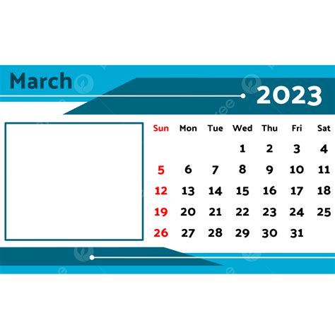2023 Calendar March With Note 2023 Calendar Calendar March Png And