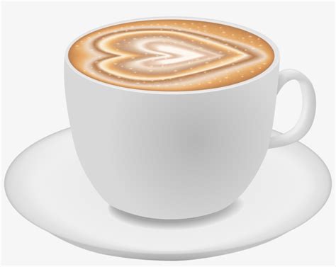 Coffee With Heart Png Clip Art Image Cup Of Latte Png Free