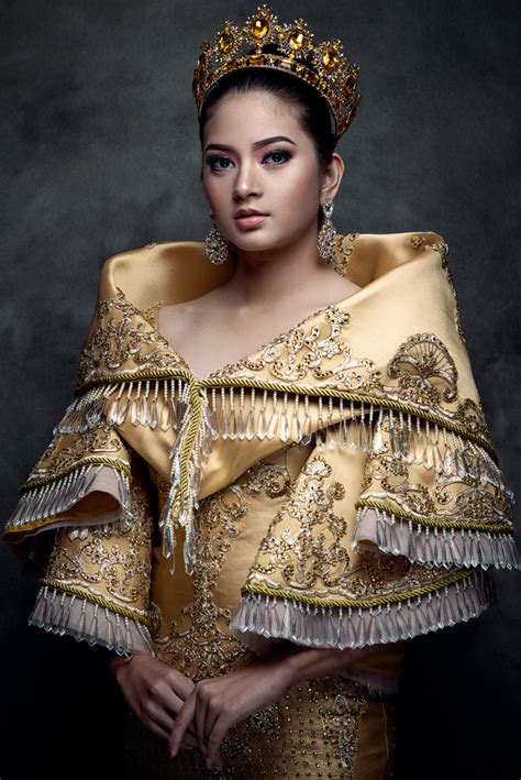 Maria Clara Gown A Traditional Formal Outfit Of Filipino Women