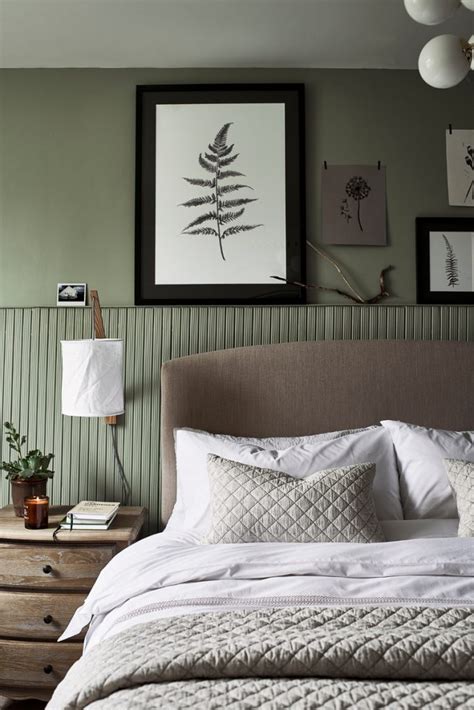 Olive Green And White Bedroom Ideas