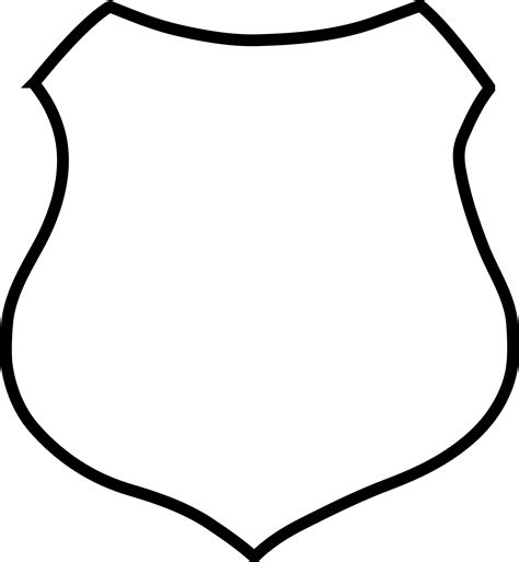 Shield Black And White Clipart Clip Art Library