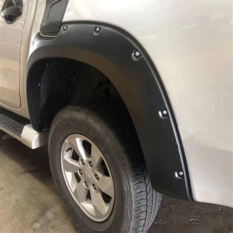 Durable 4x4 Abs Plastic Car Truck Fender Flares For Mitsubishi Triton