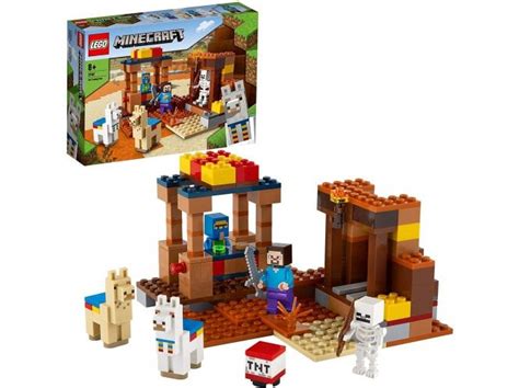 Lego Lego Minecraft The Trading Post Building Set Toys From Toytown Uk