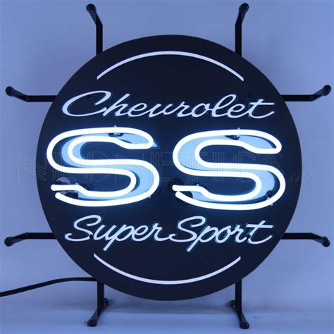 Chevrolet Ss Super Sport Junior Neon Sign 5smlss Neonetics