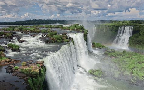 Natureamazing Waterfallso Beautiful Iguazu Waterfalls Famous