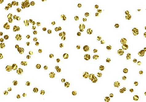 Gold Confetti Background Png Gold Confetti On A Transparent