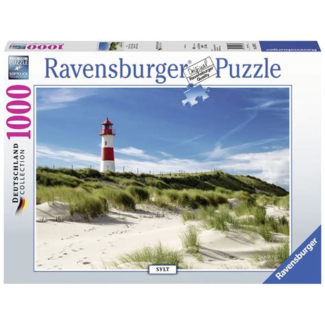 Ravensburger Puzzle 1000 Piece Lighthouse In Sylt Toys Caseys Toys