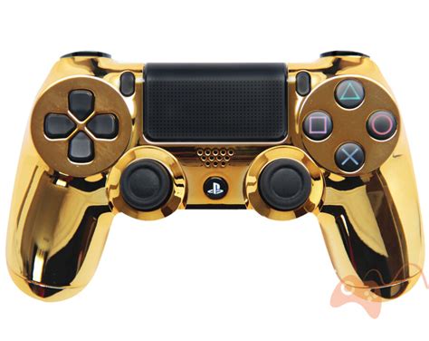 Chrome Gold Ps4 Rapid Fire Modded Controller Cod Bo3 Aw Jump Shot