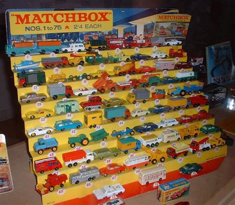 Matchbox 1960s Shop Display Units Diecast Model Cars Diecast Cars