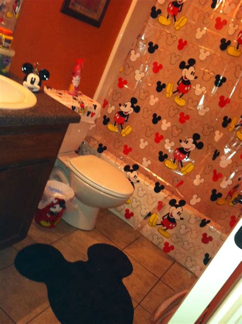 Here Is What My Mickey Mouse Bathroom Set Should Look Like Once Put