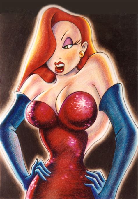 Jessica Rabbit Early Drawing By Bugstomper86 On Deviantart