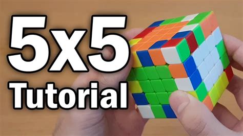 How To Solve The 5x5 Rubiks Cube Edge Pairing Youtube