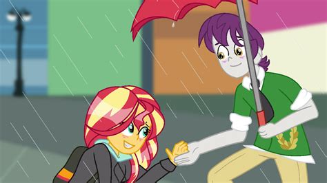 Safe Artist Berrypunchrules Character Sunset Shimmer Episode Monday Blues G My