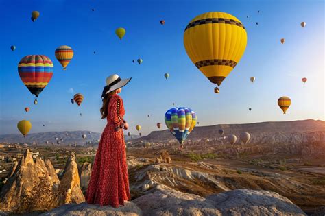 hot air balloon in cappadocia package tour turkey