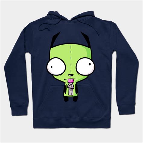 Suited Gir Invader Zim Hoodie Teepublic