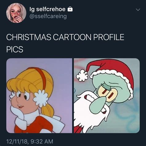 See more ideas about cartoon profile pics, cartoon, cartoon memes. Christmas Cartoon Profile pics meme - AhSeeit