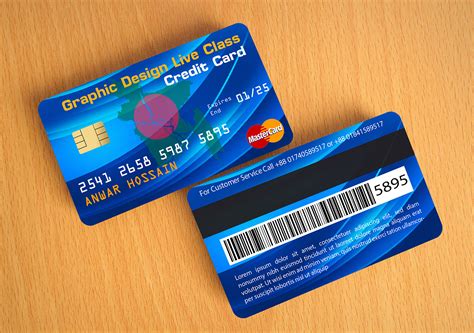 Master Card Or Credit Card Design On Behance