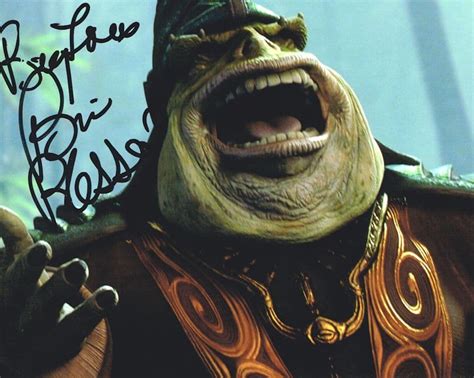 Brian Blessed Autograph Signed Photo Boss Nass