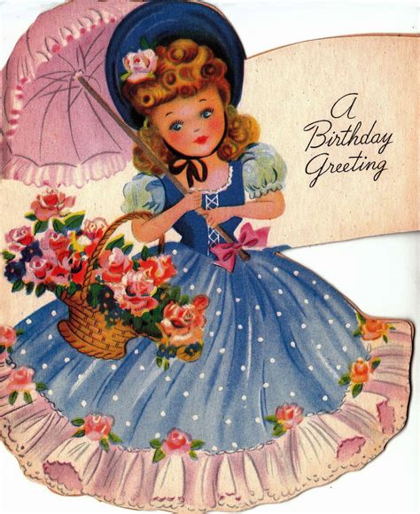 Vintage Birthday Cards Vintage Greeting Cards Vintage Birthday
