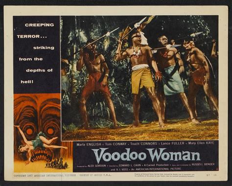 Voodoo Woman Released March Stars Marla English Mike Touch Connors Martin Wilkins