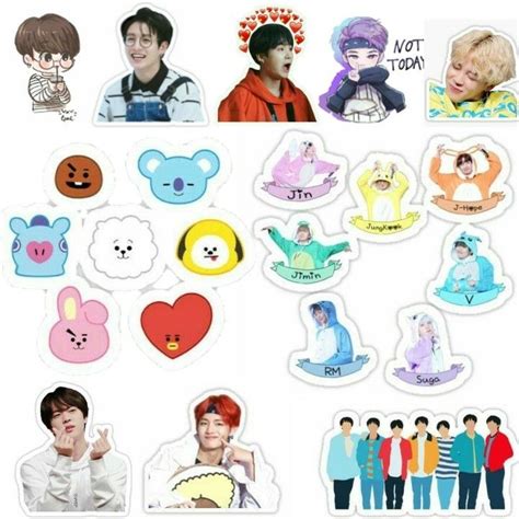 Adesivos Bts Para Imprimir Bts Drawings Cute Stickers Pop Stickers Images And Photos Finder