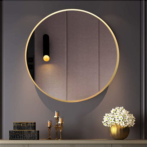 Buy Beautypeak Circle Mirror Gold 36 Inch Wall Ed Round Mirror With