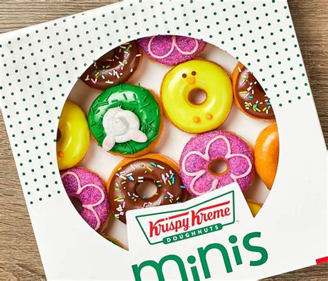 Krispy Kreme Is Selling Spring Themed Mini Doughnuts Just In Time For