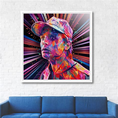 Marty Pop Aluminum Print By Alessandro Pautasso Limited Edition