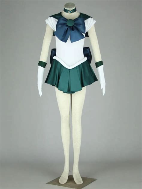 Fashion Sailor Moon Cosplay Costumes Kaiou Michiru 1st Original Version