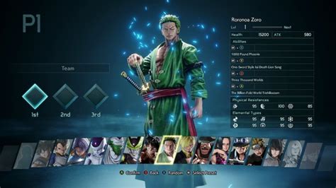 A Short Bio Of Every Jump Force Character Game Informer