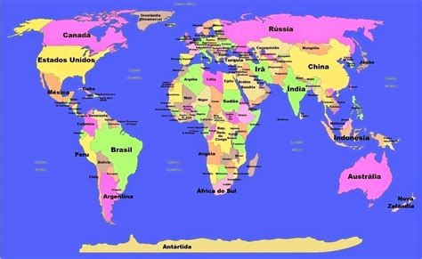 Trincheira Multipolar Mapa Mundi 2014