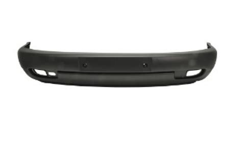 T4 96 03 Textured Black Front Bumper With Fog Lights Short Nose Only