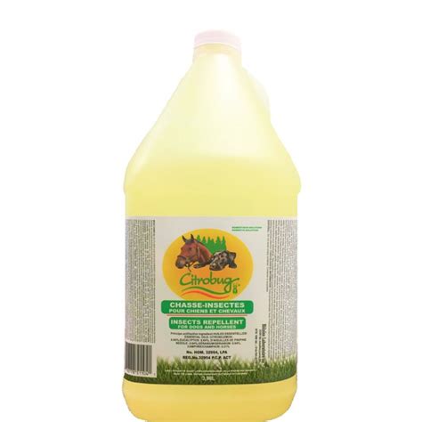 Insects can be a pest and even a danger to your health and life. CITROBUG INSECT REPELLENT FOR HORSES AND DOGS, 4 L