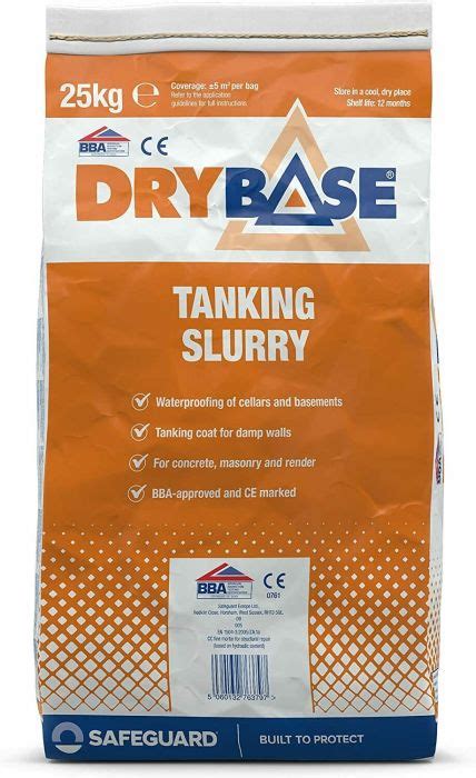 Safeguard Drybase Tanking Slurry 25kg Order Online Moran