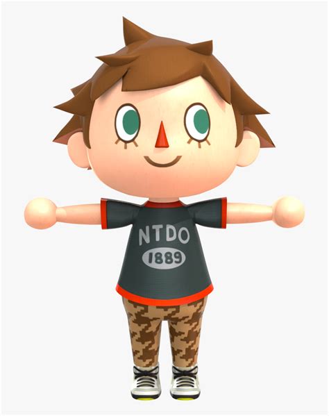 Animal Crossing Character Model Hd Png Download Kindpng