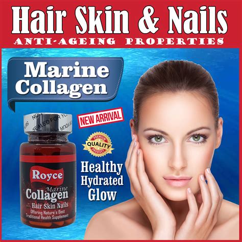 Marine Collagen For Hair Skin And Nails Royce Health