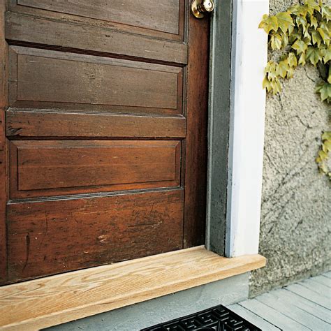 Adjusting An Exterior Door Threshold Sunnyclan