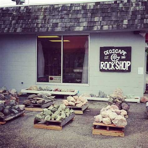 Geoscape Rock Shop Rock Shops Rock Fossils