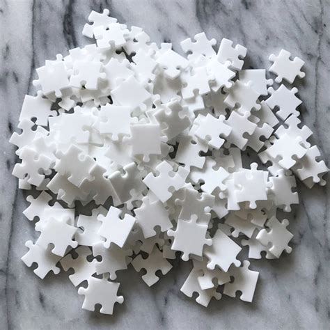 150 Piece White Jigsaw Puzzle - EASY | SANDRA DILLON DESIGN