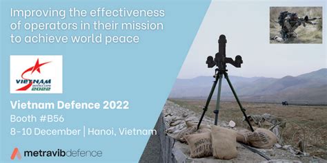 Vietnam Defence 2022 Meet Us Metravib Defence