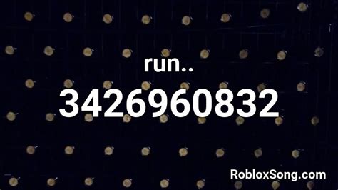 Run Roblox Id Roblox Music Codes